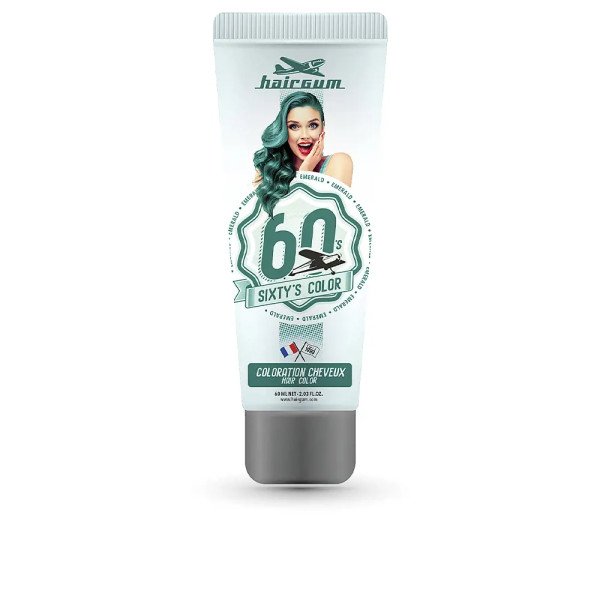 Hairgum Sixty's Color Hair Color Emerald