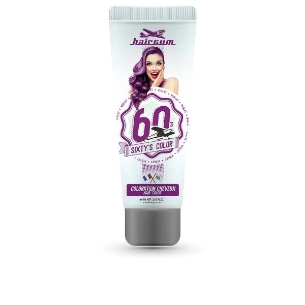 Sixty sixties haarkleur violet haarkleur