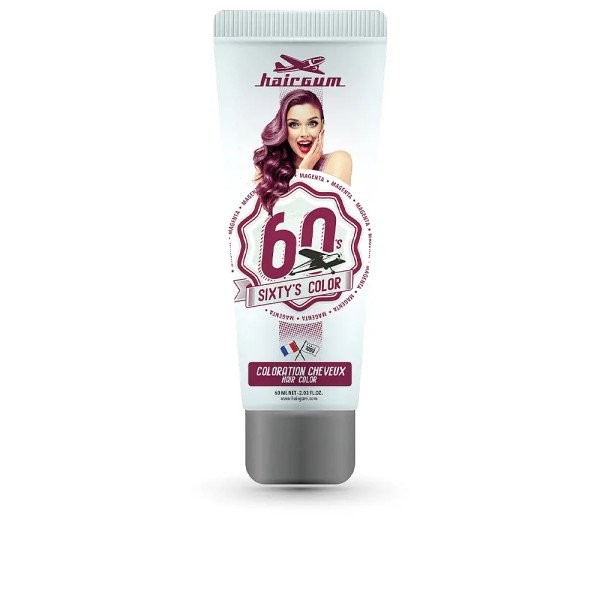 Hairgum Sixty's Color Cor de cabelo Magenta