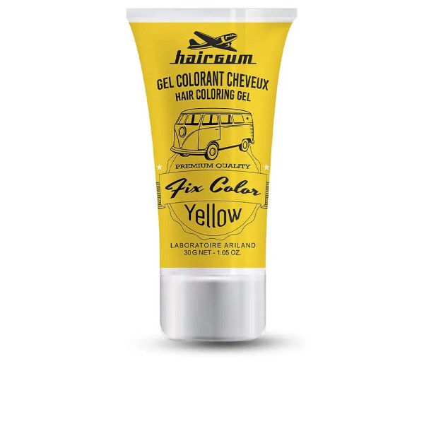 Fixation capillaire pour gel colorant couleur jaune