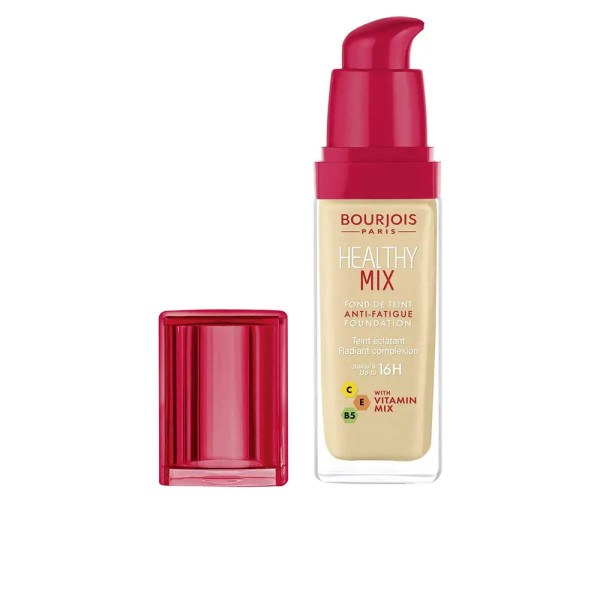 Bourjois Healthy Mix Fond de Teint 16h 51-lumière Vanille 30 Ml Unisexe