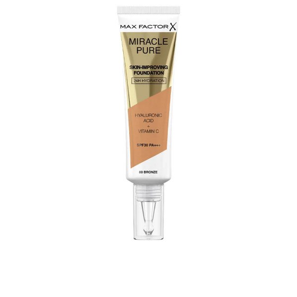 Max Factor Miracle Pure Foundation Spf30 80-brons 30 Ml