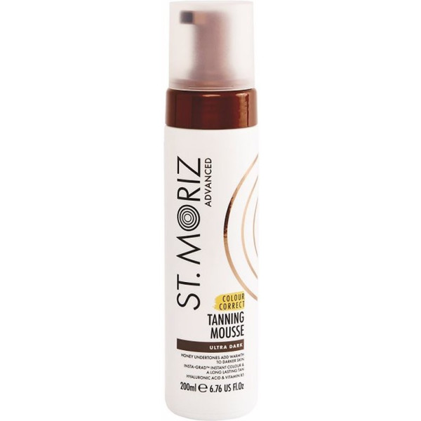 St. Moriz Tanning Mousse Color Corrector Ultra Dark 200 Ml Unisexe