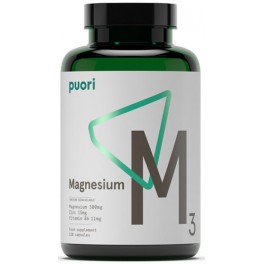 Puori Essential Minerais M3 Magnésio - 120 caps