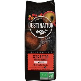 Destination Cafe Stretto Italiaanse Gemalen 250 Gr