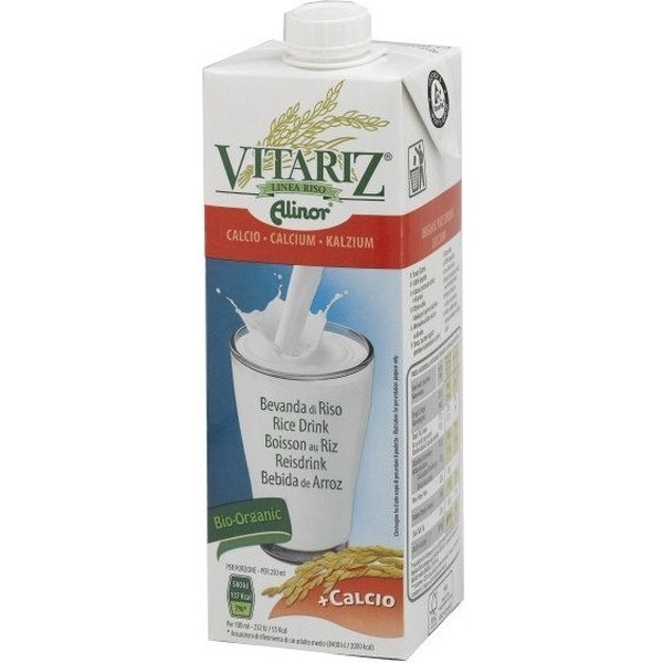 Vitariz Boisson Végétale Riz Calcium - Bio Sans Lactose - 1 L