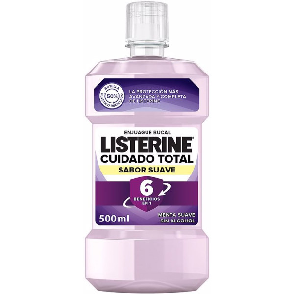 Listerine Total Care Zero 0% Alcohol Enjuague Bucal 500 Ml Unisex