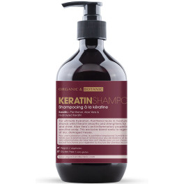 Organic & Botanic OB KERATIN SHAMPOO 500 ml Unissex