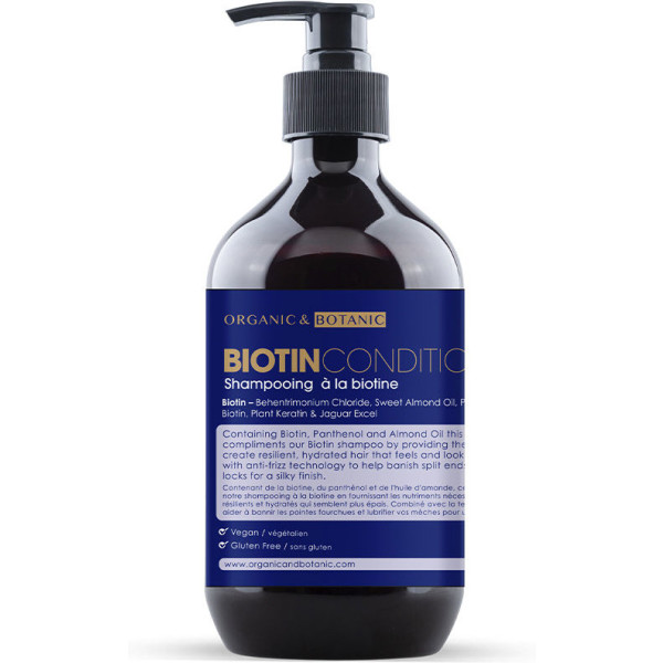OB Après-Shampooing Biotine Bio et Botanique 500 ml Mixte