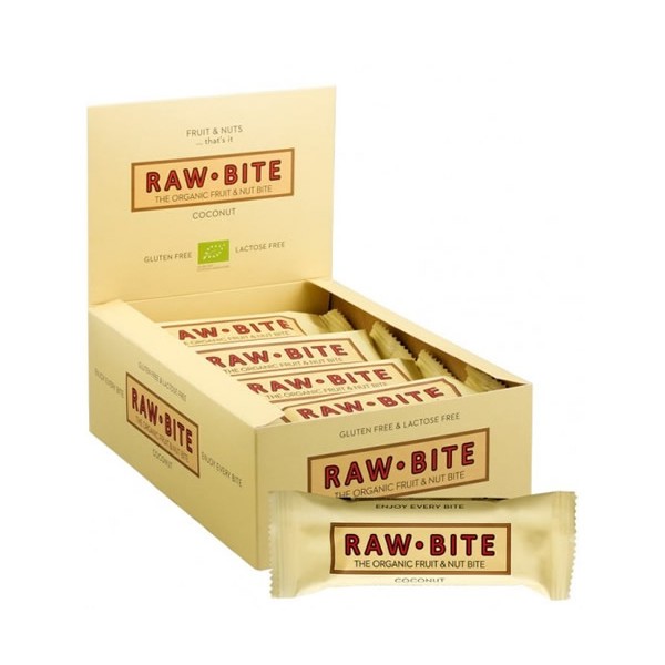 Raw-Bite Super Organic Energy Bar 12 barrette x 50 gr