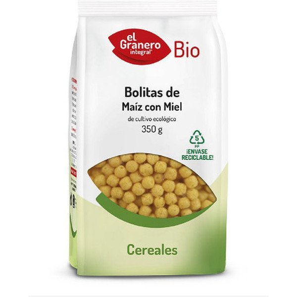El Granero Integrale Biologische Maïsballetjes met Honing 350 gr