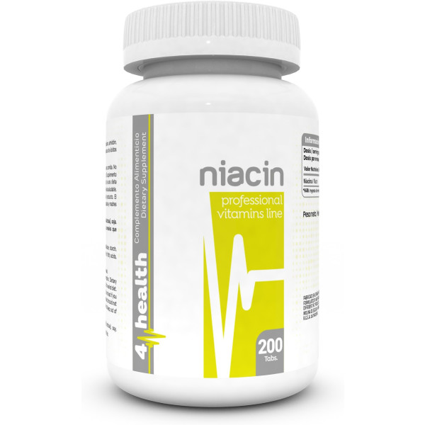 4-pro Nutrition Niacina 200 Tabs
