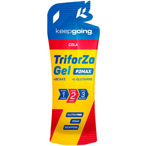 Keepgoing Triforza Gel 80 mg Caffeina 1 gel x 42 gr