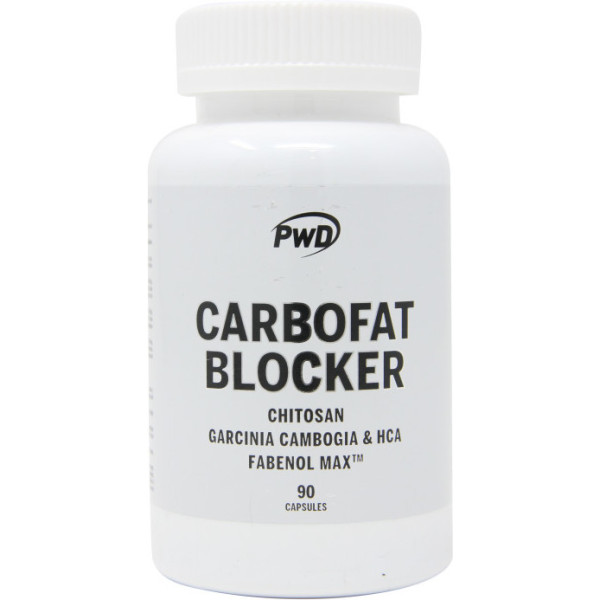 Pwd Nutrition Carbofat Blocker. 90 capsule