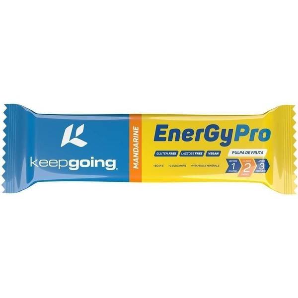 Keepgoing EnerGy PRO 1 barre x 40 gr / Sans gluten, sans lactose et végétalien