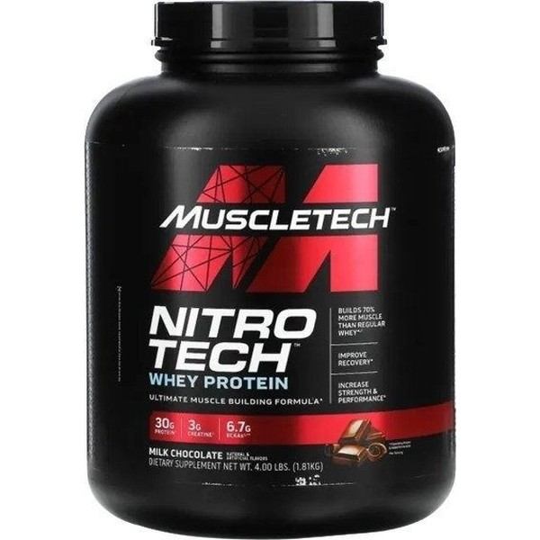 Muscletech Nitro Tech Performance-serie 1,8 kg (4 lbs)