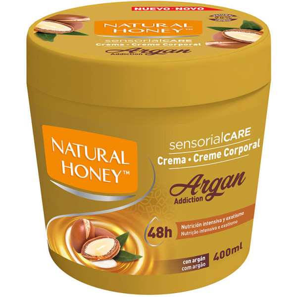 Natural Honey Elixir De Argan Body Cream 400 Ml Unisexe