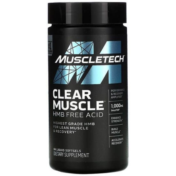 Muscletech Clear Muscle 84 cápsulas