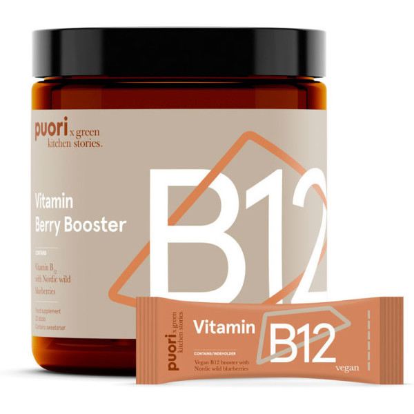 Puori Vitamine B12 Aux Myrtilles 20 Enveloppes