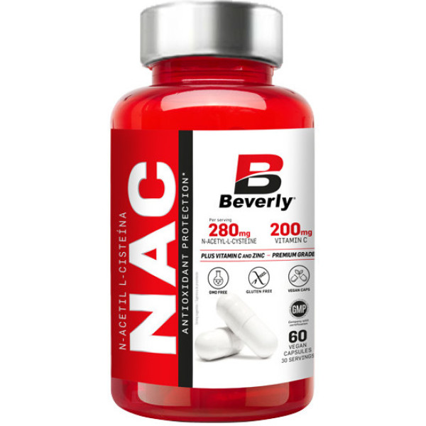 Beverly Nutrition Nac N-acétyl L-cystéine + Vit C Y Zinc