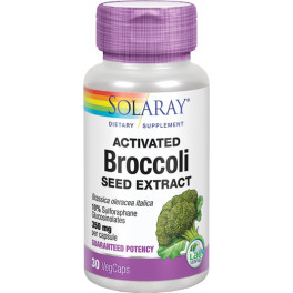 Solaray Activated Broccoli Seed Extract 30 Cápsulas