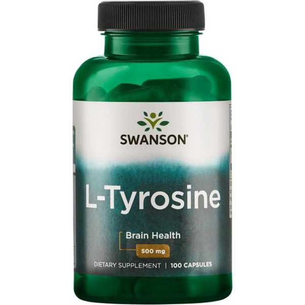 Swanson L-tyrosine. 500mg 100 Capsules