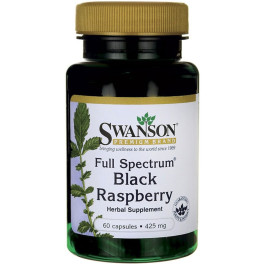 Swanson Black Raspberry Premium Full Spectrum 60 Capsules Of 425mg