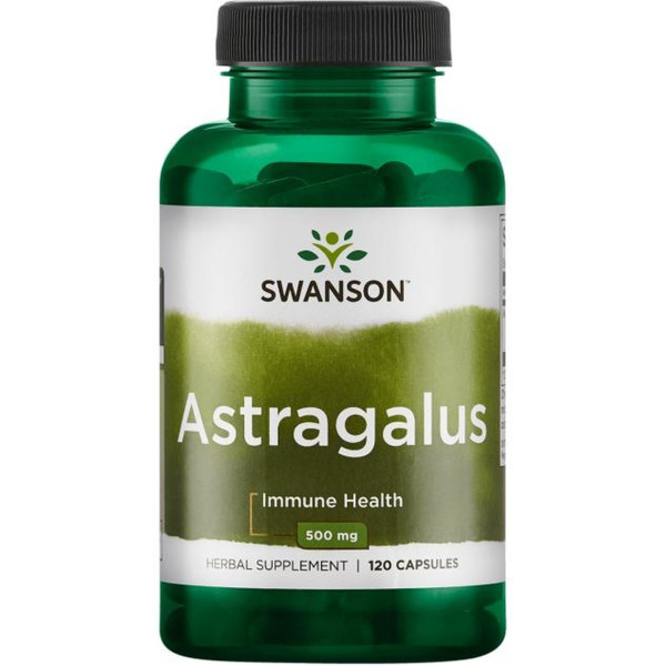 Swanson Astragalus 120 Cápsulas De 500mg