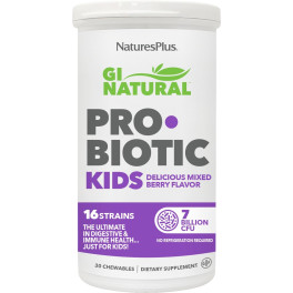 Natures Plus Gi Natural Probiotic Kids 30 Comprimidos Masticables