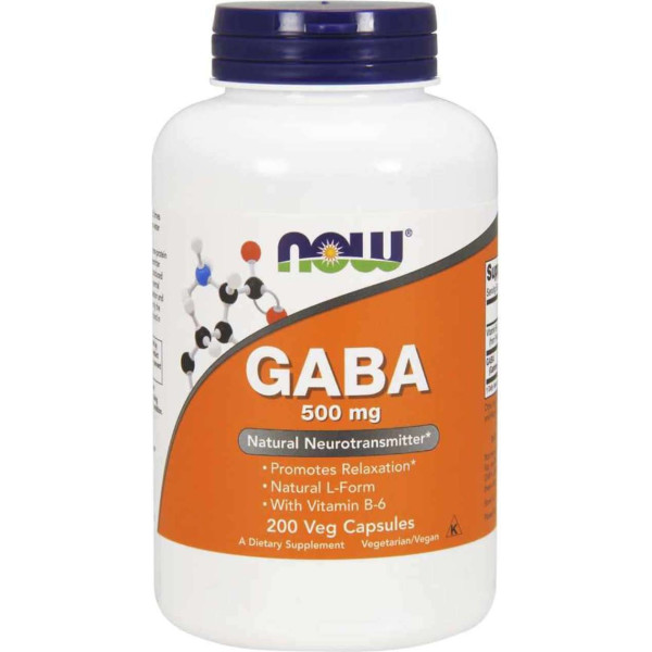 Jetzt Gaba 500 mg (mit Vitamin B6) 200 pflanzliche Kapseln