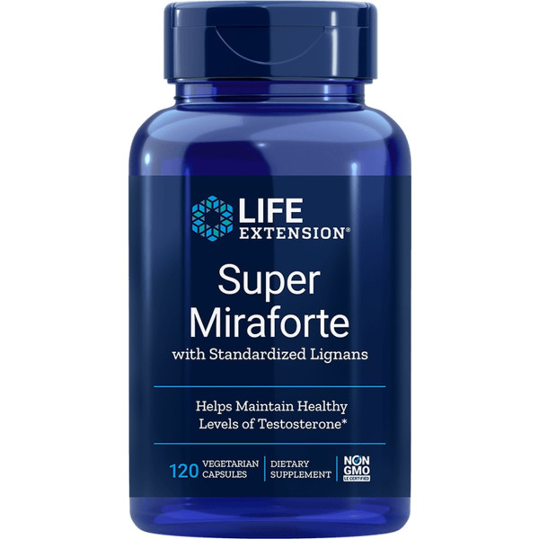 Life Extension Super Miraforte Con Lignanos Estandarizados 120 Cápsulas Vegetales