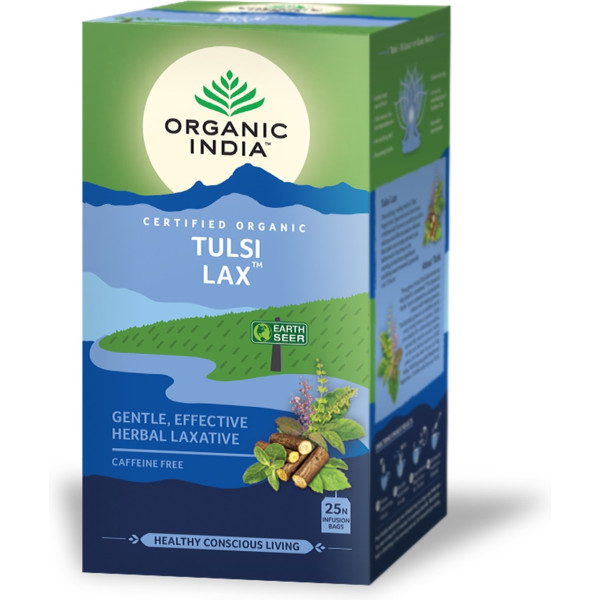 Organic India Tulsi Lax Herbal 25 Bolsitas Infusoras