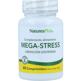 Natures Plus Mega Stress 60 Comprimidos