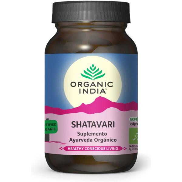 Organic India Shatavari 90 Cápsulas