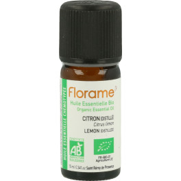 Florame Aceite Esencial De Limón Destilado 10 Ml De Aceite Esencial (limón)