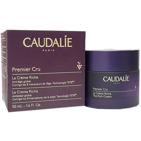 Caudalie Premier Cru Rich Cream Globale Anti-Aging-Creme 50 ml