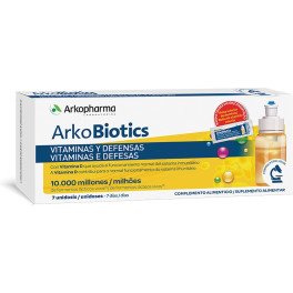 Arkopharma Arkobiotics Vitamine und Abwehrkräfte Erwachsene 7 Einheiten