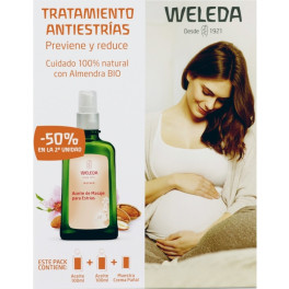 Weleda Duplo Aceite Para Masaje De Estrías - Embarazo 2 Unidades De 100ml
