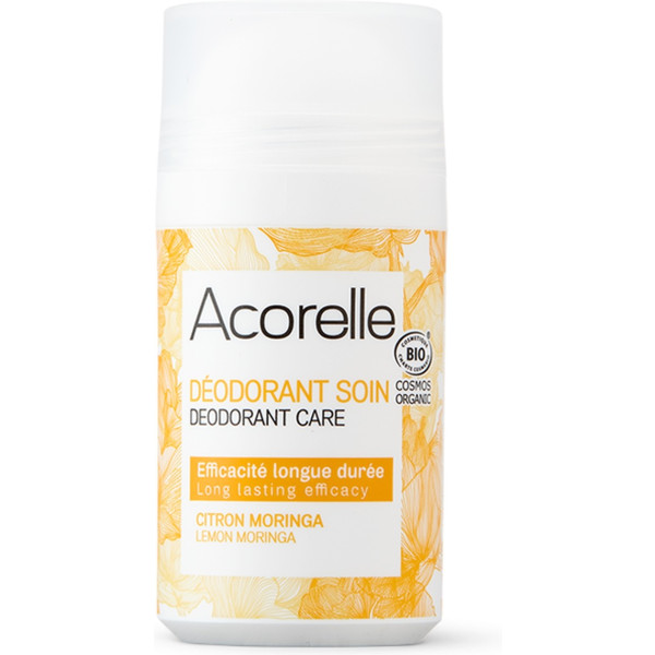 Acorelle Deodorant Roll-on Zitrone und Moringa-Gel 50 ml