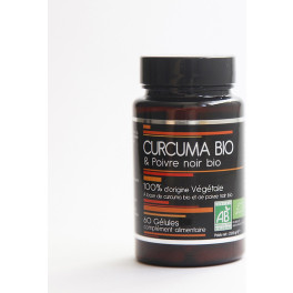 Nutrivie Cúrcuma Y Pimienta Negra Bio 60 Cápsulas
