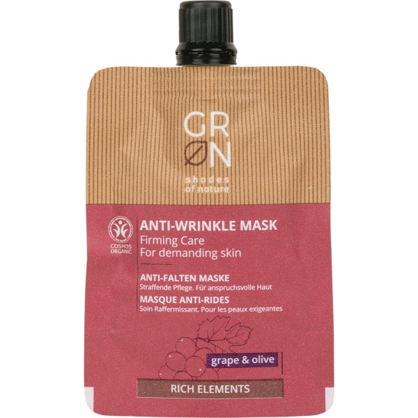 Grn Rich Elements Mascarilla Antiarrugas Reafirmante 40 Ml De Crema