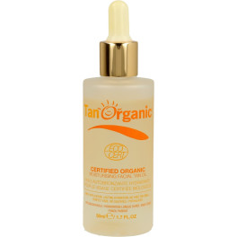 Tanorganic Aceite Autobronceador Hidratante Facial 50 Ml De Aceite