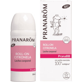 Pranarom Pranabb Roll-on Citronella - Bio Body Milk 30 Ml