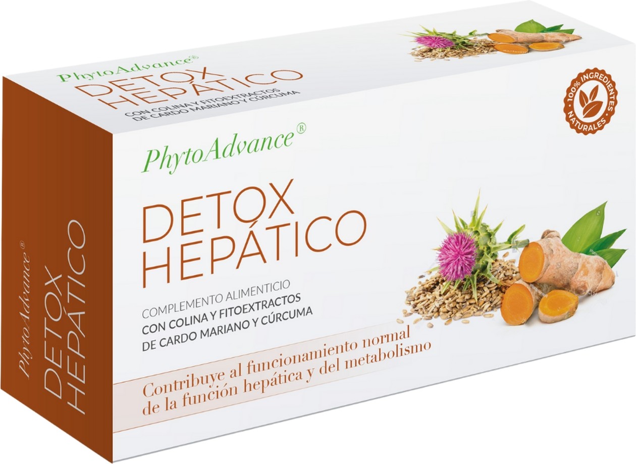 Phytoadvance Detox HepÃ¡tico 30 CÃ¡psulas-image
