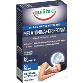 Equilibra Melatonina + Griffonia 60 Comprimidos