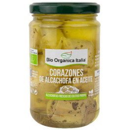 Bio Organica Italia Corazones De Alcachofa En Aceite 280 G