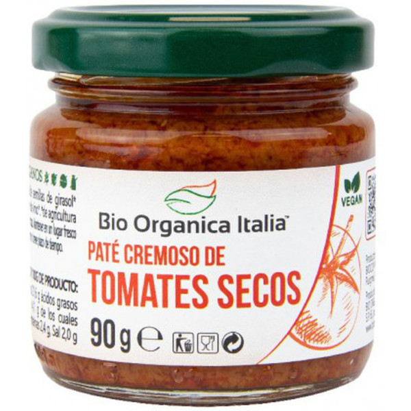 Bio Organica Italie Pâté De Tomates Séchées 90 G