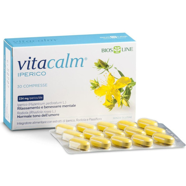 Biosline Vitacalm Hypericum 30 Comprimidos