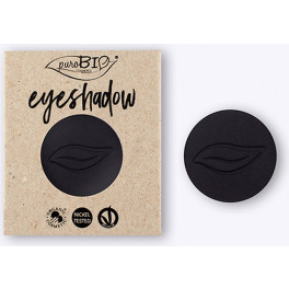 Purobio Sombra De Ojos Ecológica Negro Mate 04 Repuesto 2.5 G (negro)