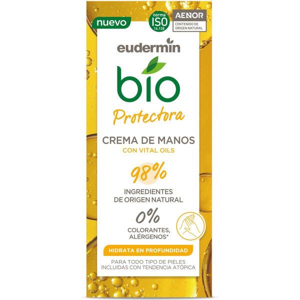 Eudermin Bio Crème Protectrice Mains 75 Ml Crème